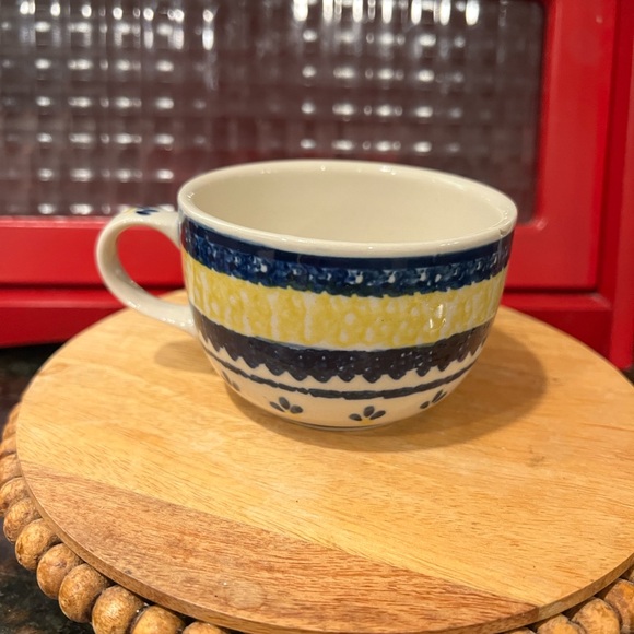 Hand Painted Polish Cup/Mug AS IS CONDITION - Picture 3 of 12